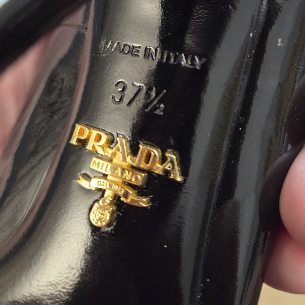 PRADA Pointy Toe Stiletto High Heeled Shoes - Picture 7 of 11
